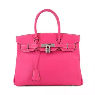 Birkin Epsom Bag in Rose Tyrien