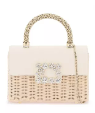 Flower Strass Jewel Mini Bag