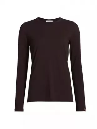 The Slub Cotton Crewneck Long-Sleeve T-Shirt