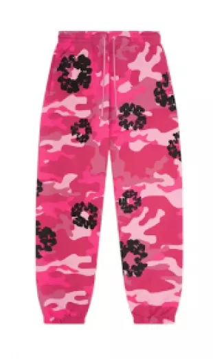The Cotton Wreath Sweatpant Pink Camo