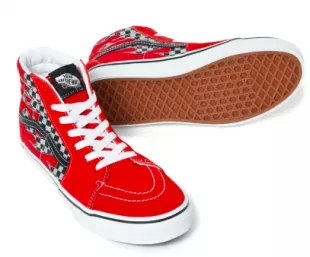 SK8-Hi High-Top Sneakers Flame