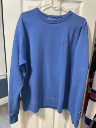 Authentic Men’s Blue Pullover Sweatshirt