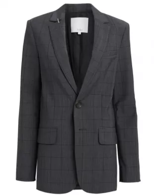 Menswear Windowpane Blazer