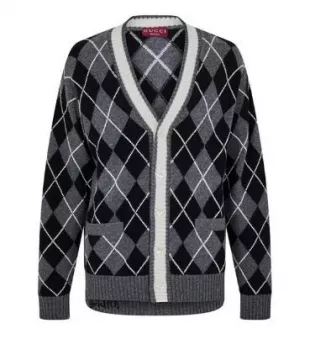 Argyle Cardigan