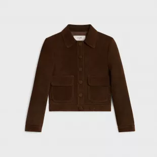 Straight Cut Blouson Jacket