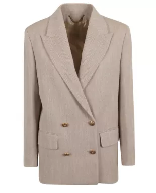 Rear Slit Double-breasted Dinner Jacket