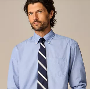 English Silk Tie in diagonal Stripe