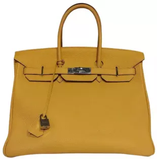 Birkin 35 Yellow Sun