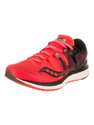 Liberty ISO Running Shoe in Viz Red/Black/Grey
