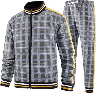Men Tracksuits Jackets And Pants 2 Piece