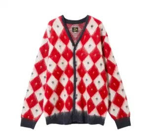 Mohair Cardigan Navy