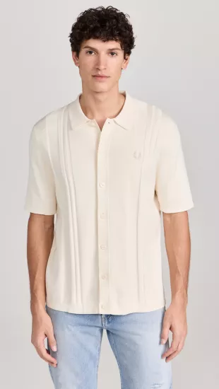 Button Through Knitted Shirt