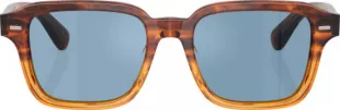 Amber Gradient & Blue Errisson Sunglasses