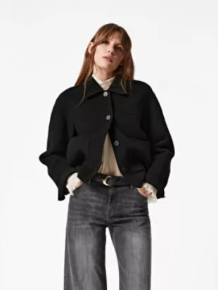 Collared Wool Jcaket