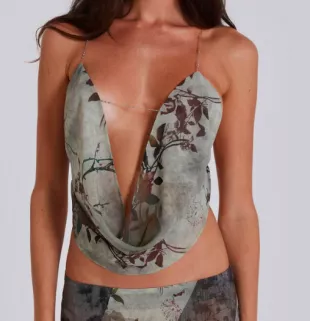 Jaded London - Asteria Backless Top