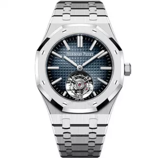 Royal Oak "50th Anniversary" Flying Tourbillon Automatic Blue Dial Men's Watch