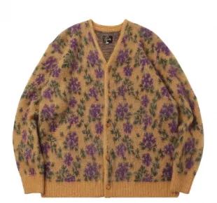 Mohair Cardigan Yellow