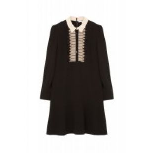 Robe col blanc