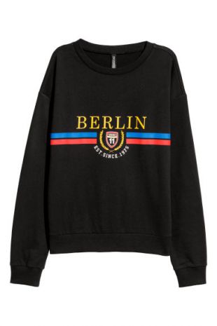 Sweat avec impression