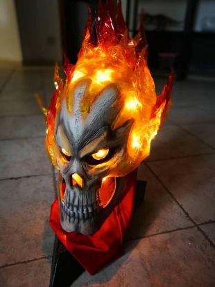 Mask ghost rider 3D Printable
