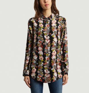 Chemise à fleurs