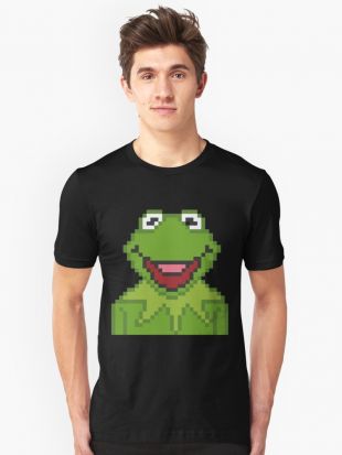Pixelised Kermit