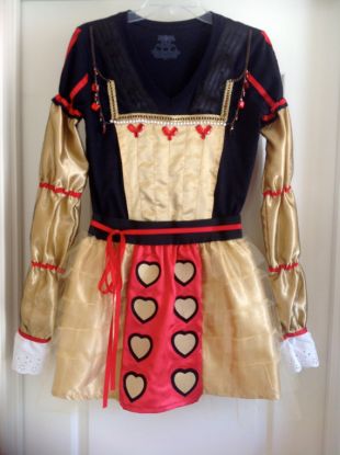 Red Queen Fashion Cosplay T shirt and Skirt / photo shoot outfit