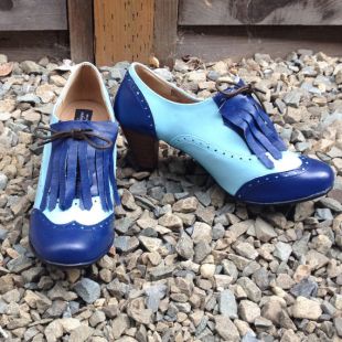 Harry Potter Beauxbaton Oxford chaussures Style adulte paire chaussures robe chaussures talons personnalisé peinturé