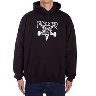 Thrasher Skate Goat Hoodie - Black - LG