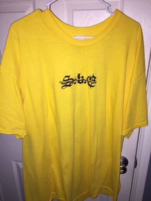 Sadboys - Sad Boys Sbe Merch Yung Lean Sbe Yellow Logo Shirt Size Xxl $40