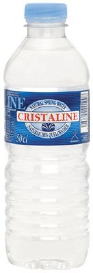 24 Bouteilles d'Eau de Source Cristaline 24 x 50 CL