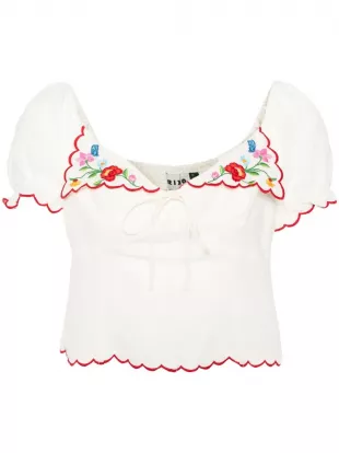Didi Embroidered Top