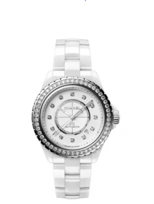 J12 Diamond Bezel Watch Caliber 12.1, 38 mm