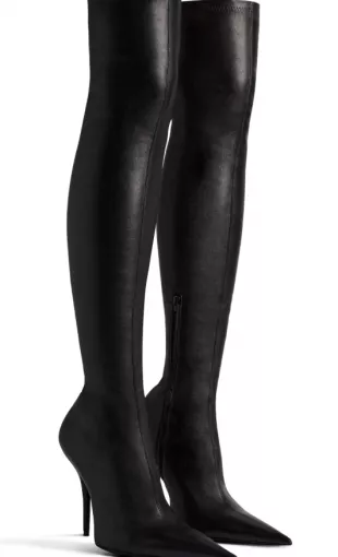 Avenue Leather Over-the-Knee Boots