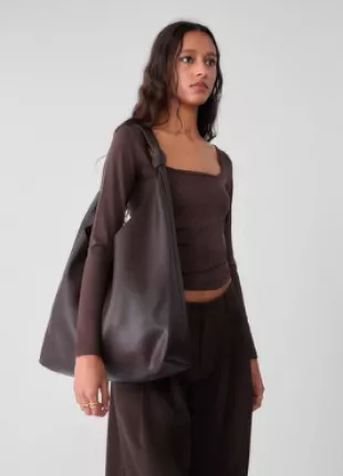 Shoulder Bag With Knots