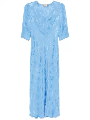 Zadie Jacquard Midi Dress