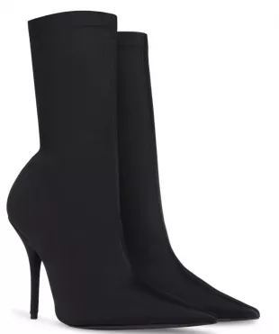 Knife Booties in Black