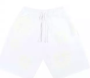Mono Cotton Wreath Shorts White