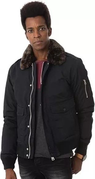 Zipped Flight Jacket