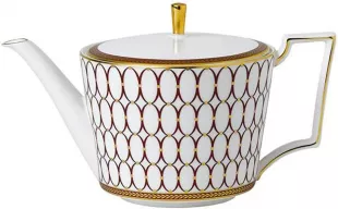 Renaissance Red Teapot
