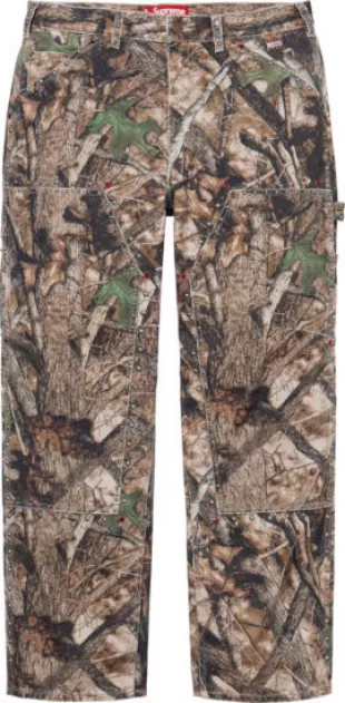 x BB Simon Brown Camo Studded Carpenter Pants