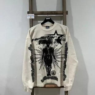 White 'Victory Within' Thermal T-Shirt