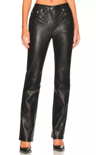 5 Pocket Leather Pants