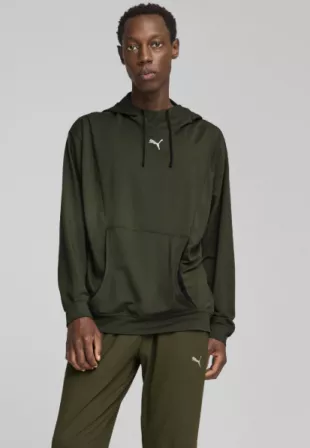 Olive Green 'Cloudspun' Hoodie