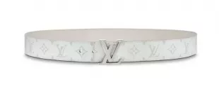 LV Initiales Reversible Belt Monogram Eclipse Taiga