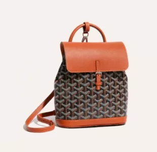 Alpin Mini Backpack In Black & Tan