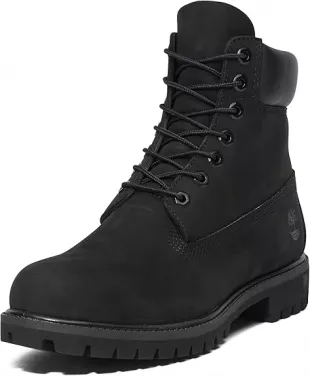 6" Premium Boot 'Black'