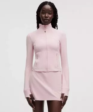 Define Cropped Jacket in Pink Haze