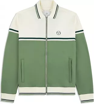 Olmi Track Jacket in Hedge Green