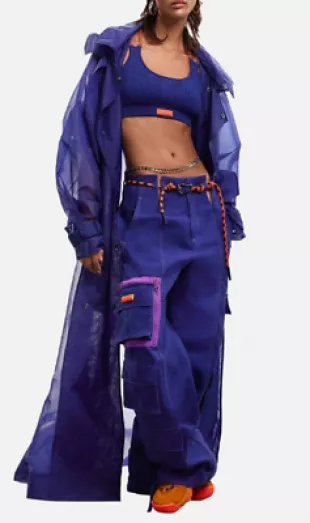 Purple Track Pants